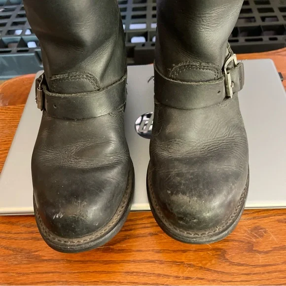 Women’s Frye Boots Black Size 6 - Picture 4 of 10